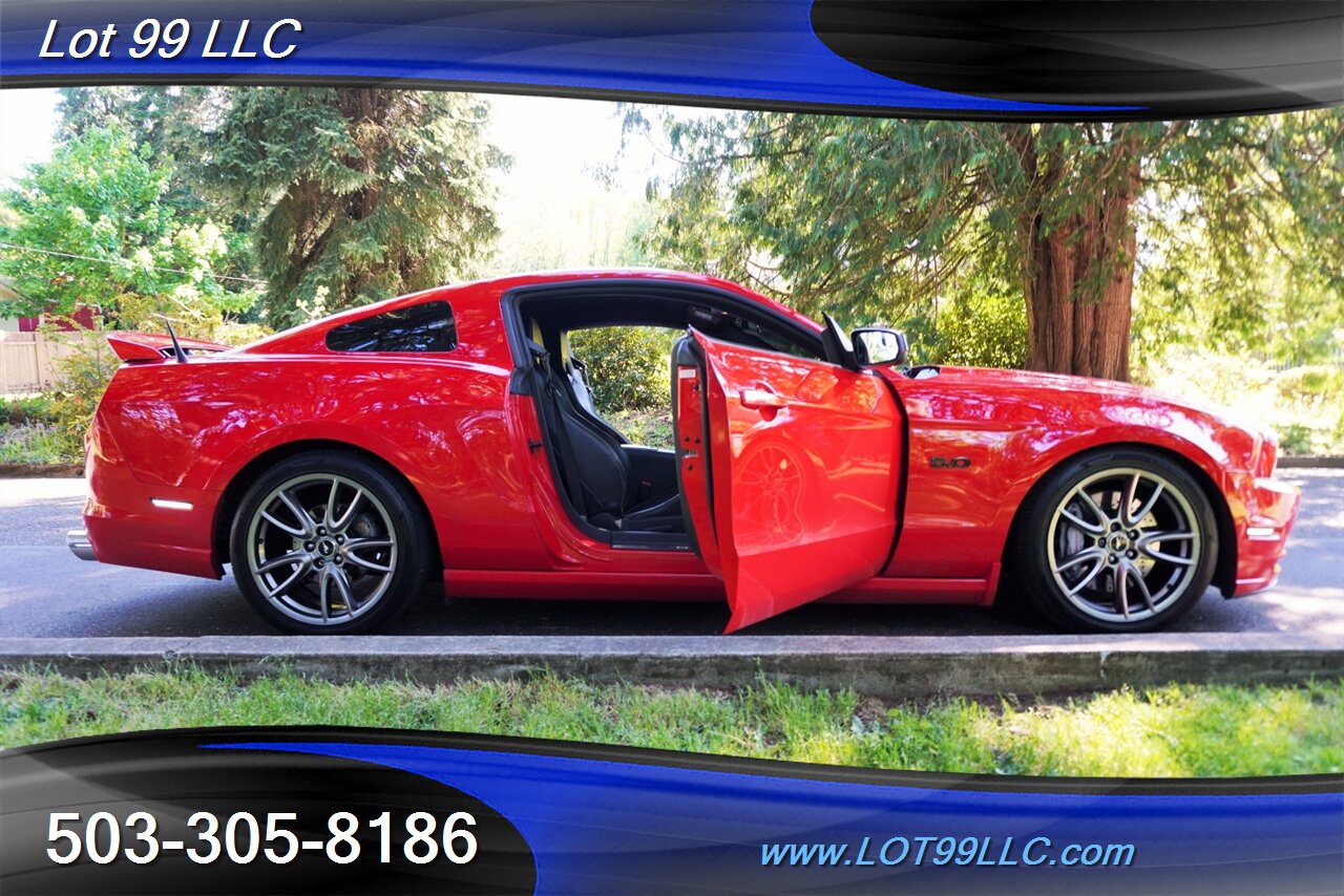 2013 Ford Mustang GT Coupe Only 92K V8 5.0L 6 Speed Manual  Black RECARO Leather Seats Premium Wheels Exhaust Newer Tires - Photo 27 - Milwaukie, OR 97267