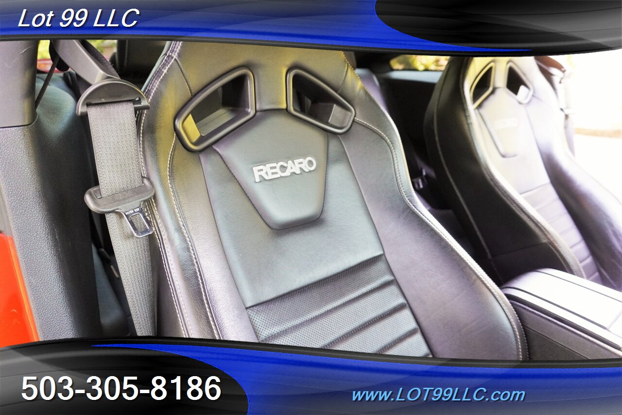 2013 Ford Mustang GT Coupe Only 92K V8 5.0L 6 Speed Manual  Black RECARO Leather Seats Premium Wheels Exhaust Newer Tires - Photo 31 - Milwaukie, OR 97267