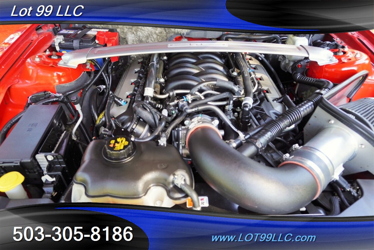 2013 Ford Mustang GT Coupe Only 92K V8 5.0L 6 Speed Manual  Black RECARO Leather Seats Premium Wheels Exhaust Newer Tires - Photo 17 - Milwaukie, OR 97267