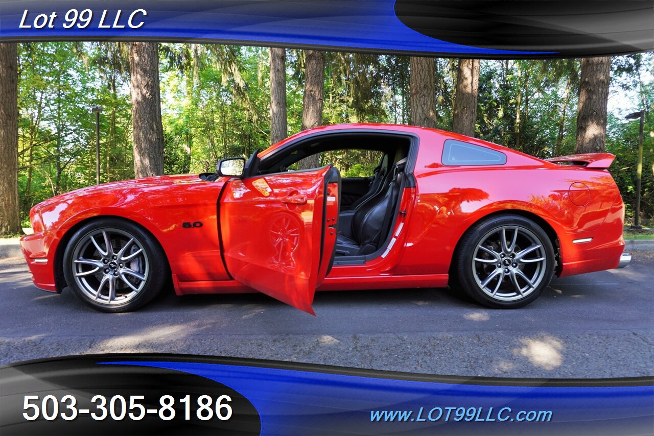 2013 Ford Mustang GT Coupe Only 92K V8 5.0L 6 Speed Manual  Black RECARO Leather Seats Premium Wheels Exhaust Newer Tires - Photo 25 - Milwaukie, OR 97267
