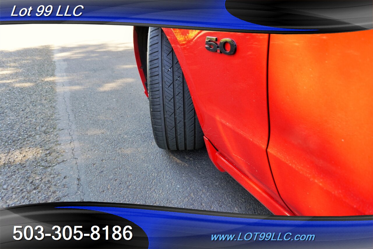 2013 Ford Mustang GT Coupe Only 92K V8 5.0L 6 Speed Manual  Black RECARO Leather Seats Premium Wheels Exhaust Newer Tires - Photo 4 - Milwaukie, OR 97267