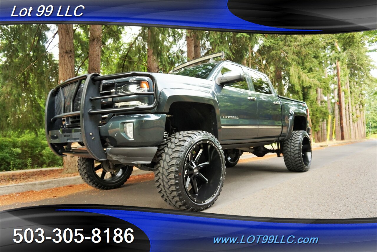 2018 Chevrolet Silverado 1500 LTZ 4X4  Z71 V8 5.3L Heated Leather lifted 26S 37S   - Photo 3 - Milwaukie, OR 97267