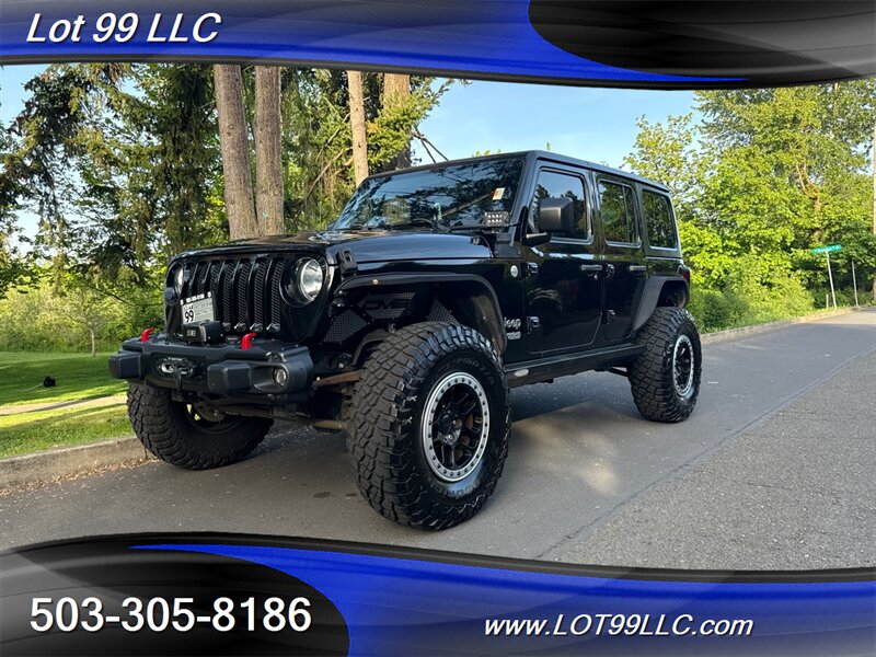 2019 Jeep Wrangler Unlimited 4x4 Hard Top Manual Lifted Winch  