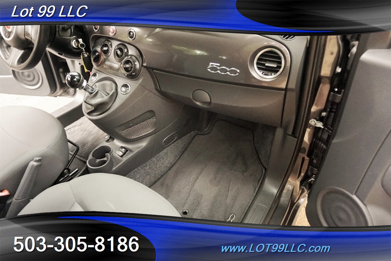 2015 FIAT 500 Pop Hatchback Only 40K 1.4L 5 Speed Manual 2OWNERS - Photo 31 - Milwaukie, OR 97267