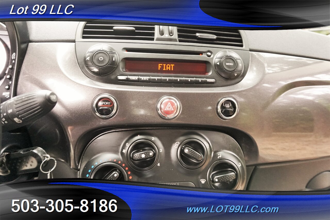 2015 FIAT 500 Pop Hatchback Only 40K 1.4L 5 Speed Manual 2OWNERS - Photo 20 - Milwaukie, OR 97267
