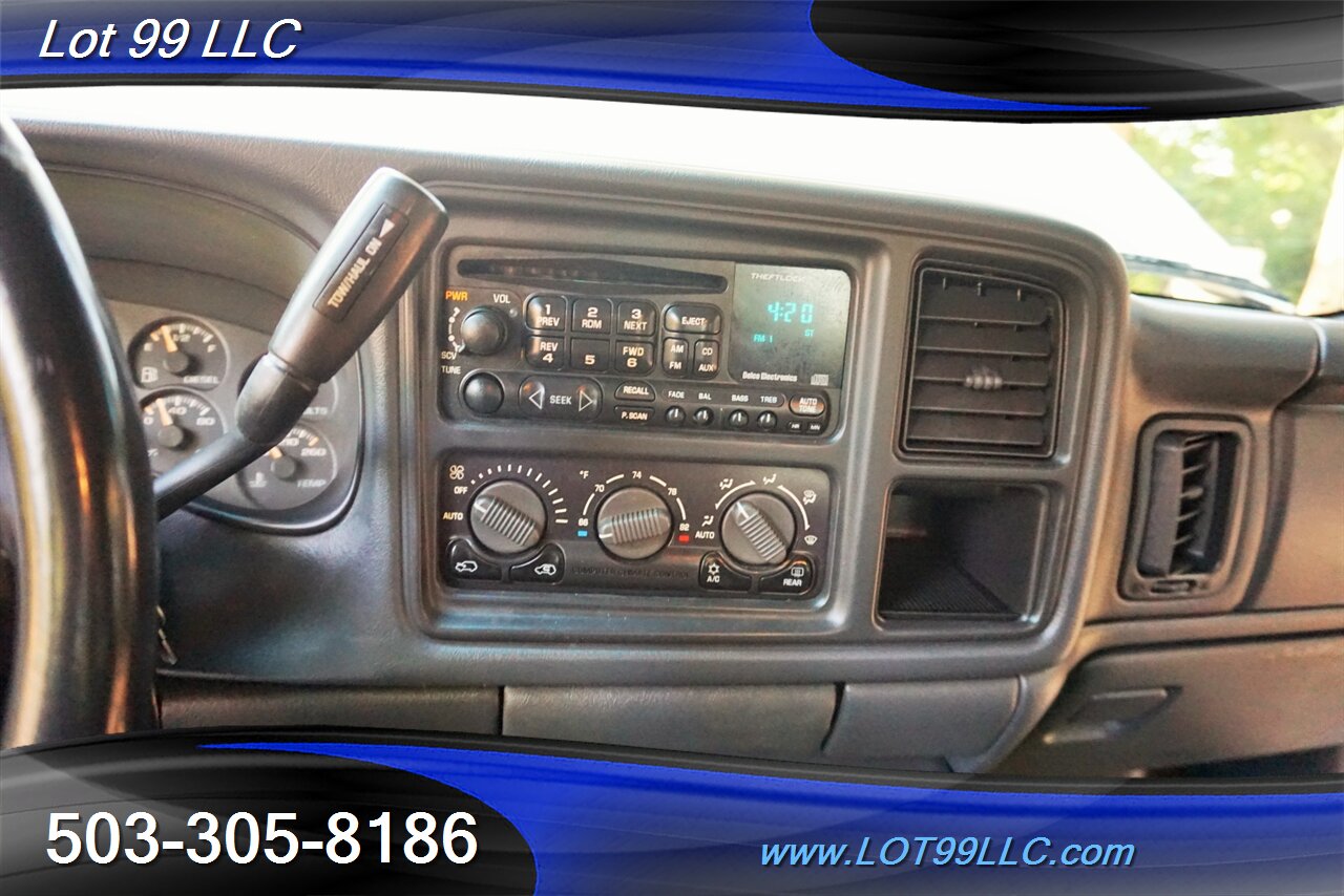2002 GMC Sierra 2500 SLT 4dr Crew Cab 4x4 6.6L Duramax LIFTED - Photo 24 - Milwaukie, OR 97267