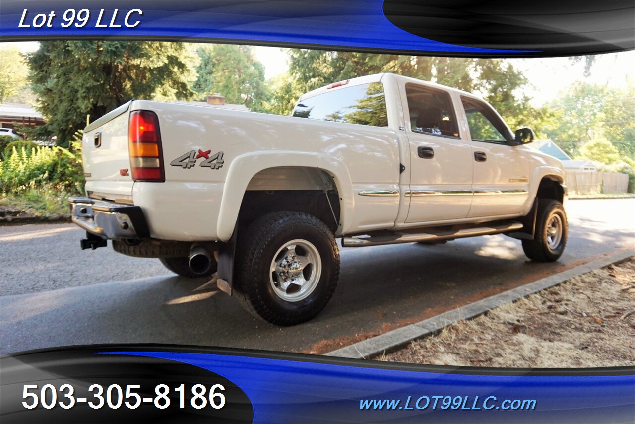 2002 GMC Sierra 2500 SLT 4dr Crew Cab 4x4 6.6L Duramax LIFTED - Photo 9 - Milwaukie, OR 97267