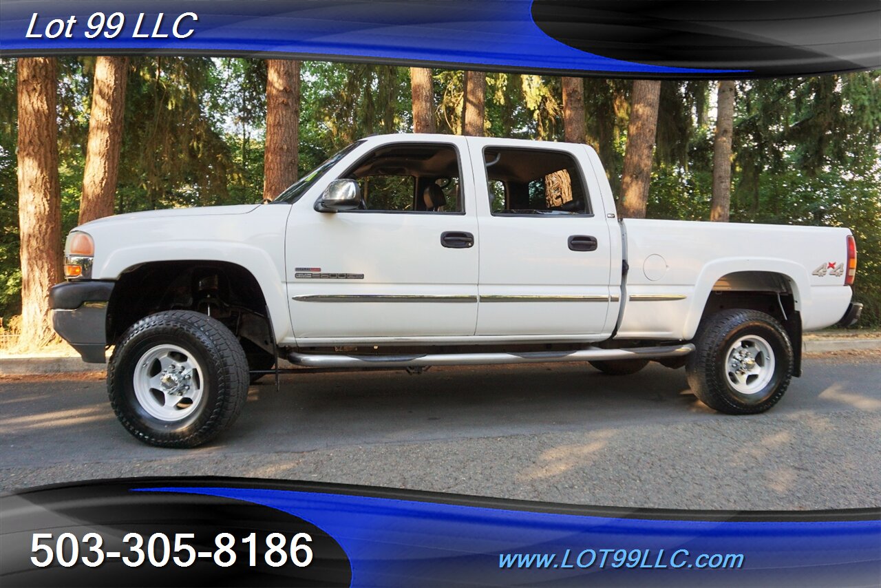 2002 GMC Sierra 2500 SLT 4dr Crew Cab 4x4 6.6L Duramax LIFTED - Photo 5 - Milwaukie, OR 97267