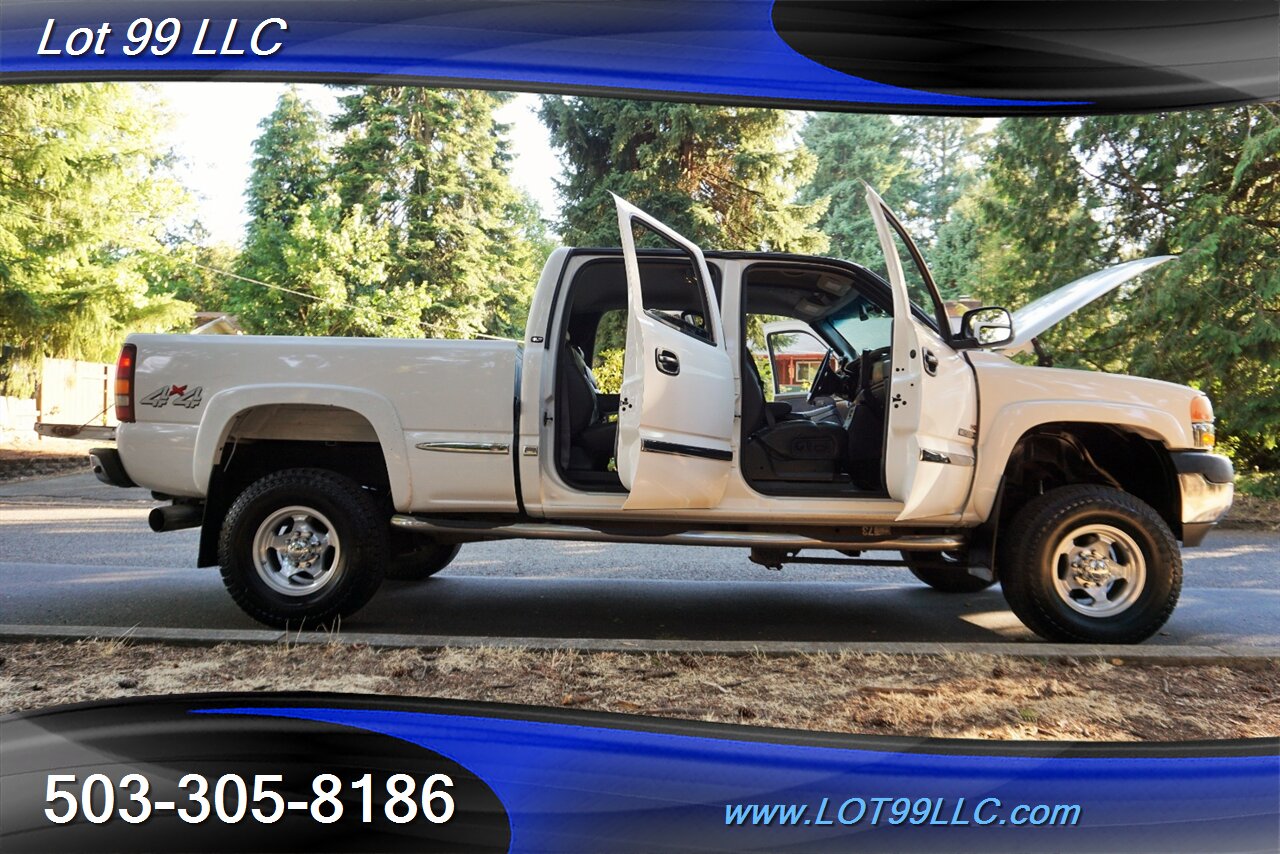 2002 GMC Sierra 2500 SLT 4dr Crew Cab 4x4 6.6L Duramax LIFTED - Photo 30 - Milwaukie, OR 97267
