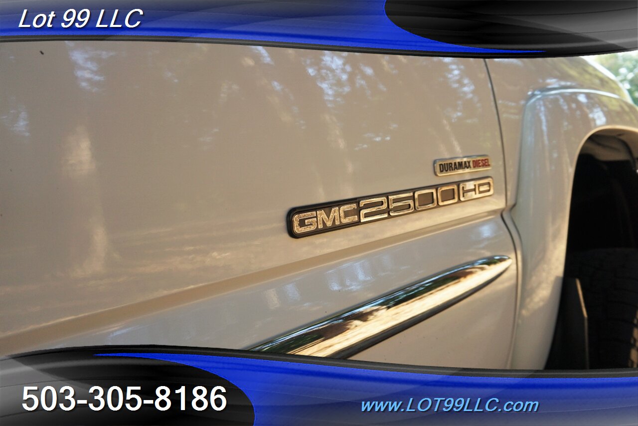 2002 GMC Sierra 2500 SLT 4dr Crew Cab 4x4 6.6L Duramax LIFTED - Photo 38 - Milwaukie, OR 97267