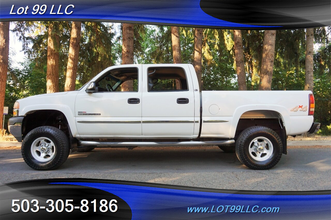2002 GMC Sierra 2500 SLT 4dr Crew Cab 4x4 6.6L Duramax LIFTED - Photo 1 - Milwaukie, OR 97267