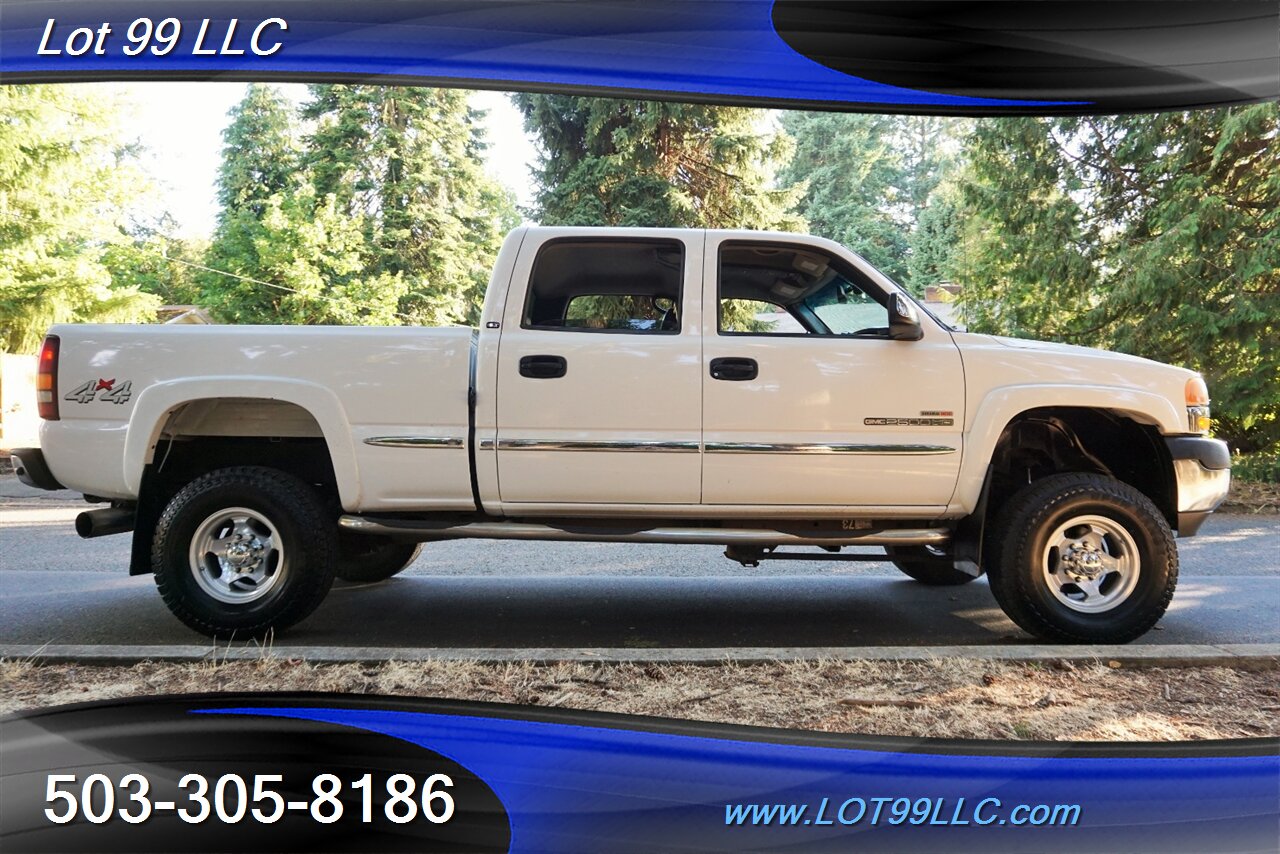 2002 GMC Sierra 2500 SLT 4dr Crew Cab 4x4 6.6L Duramax LIFTED - Photo 8 - Milwaukie, OR 97267
