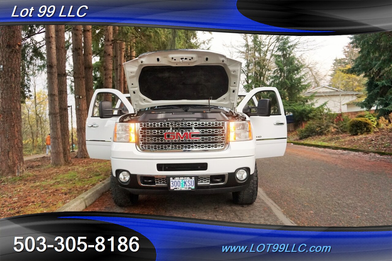 2012 GMC Sierra 2500HD Denali 4X4 6.6L Duramax Leather GPS MOON Lifted   - Photo 27 - Milwaukie, OR 97267