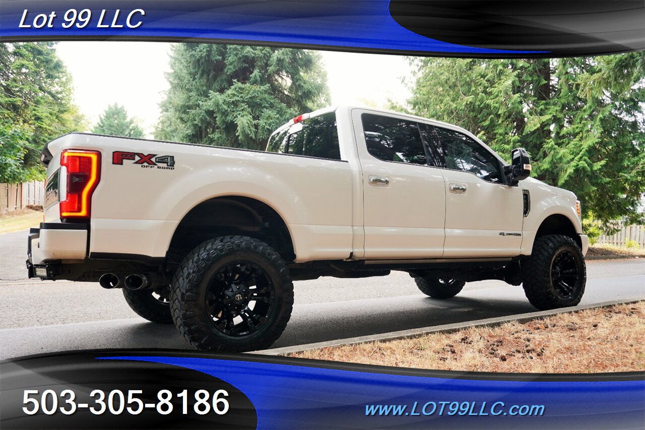 2017 Ford F-350 Platinum 4X4 Power Stroke Diesel Heated AC Leather  Seats Pano Roof LIFTED 20 Fuel Wheels Like NEW 37X12.5 20 TIRES - Photo 9 - Milwaukie, OR 97267
