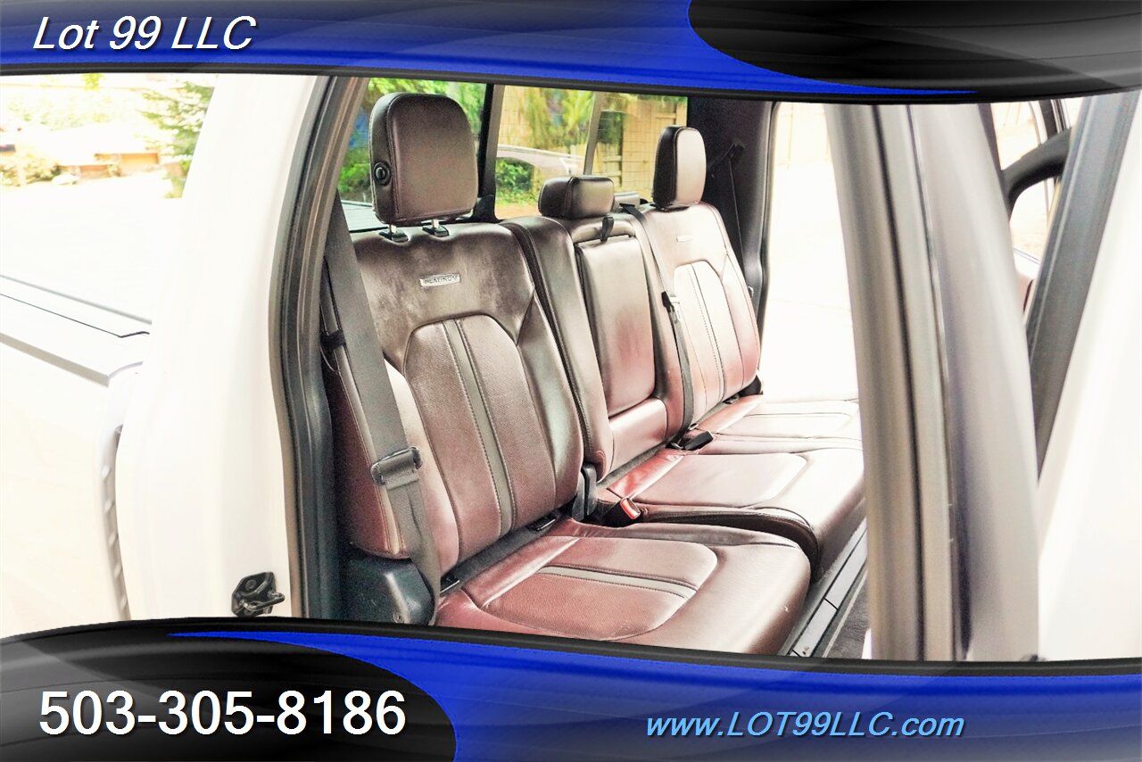 2017 Ford F-350 Platinum 4X4 Power Stroke Diesel Heated AC Leather  Seats Pano Roof LIFTED 20 Fuel Wheels Like NEW 37X12.5 20 TIRES - Photo 15 - Milwaukie, OR 97267