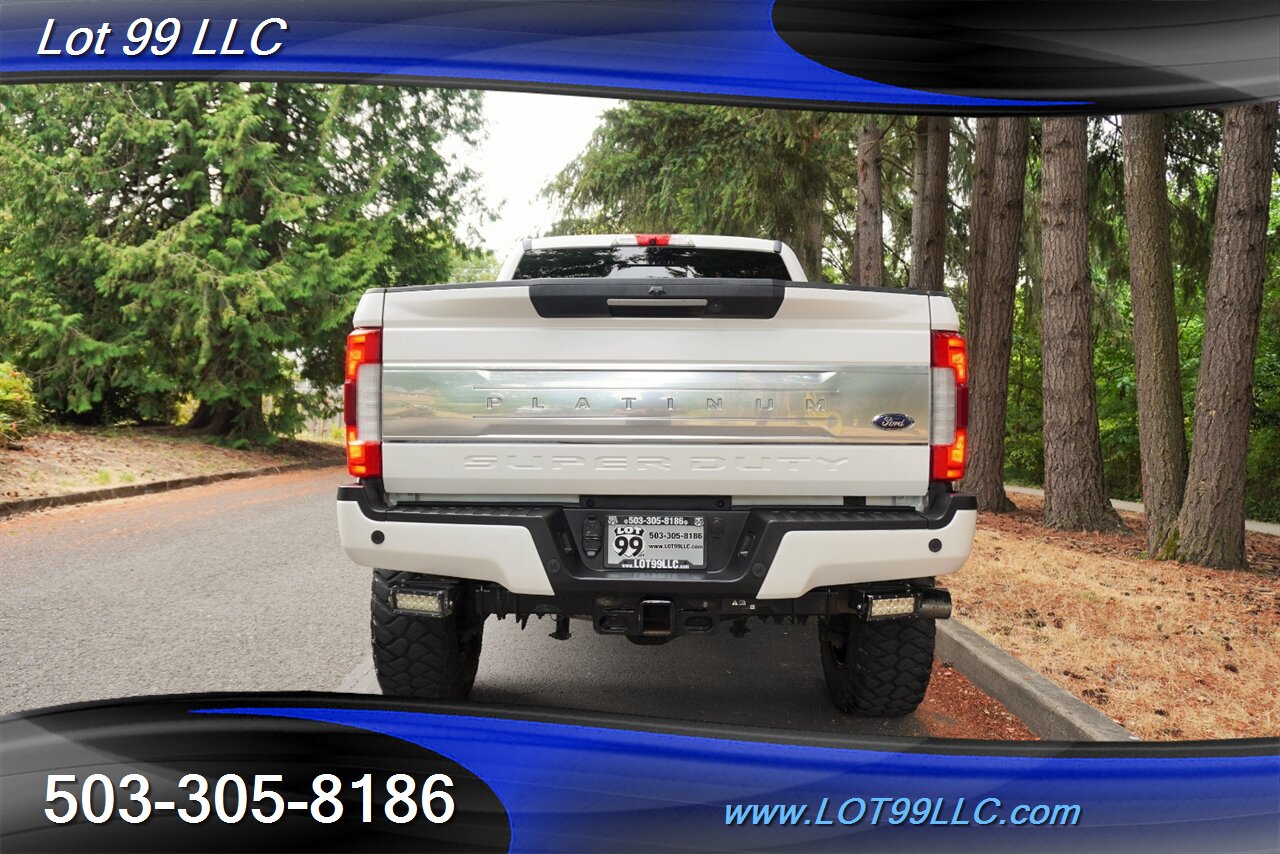 2017 Ford F-350 Platinum 4X4 Power Stroke Diesel Heated AC Leather  Seats Pano Roof LIFTED 20 Fuel Wheels Like NEW 37X12.5 20 TIRES - Photo 10 - Milwaukie, OR 97267