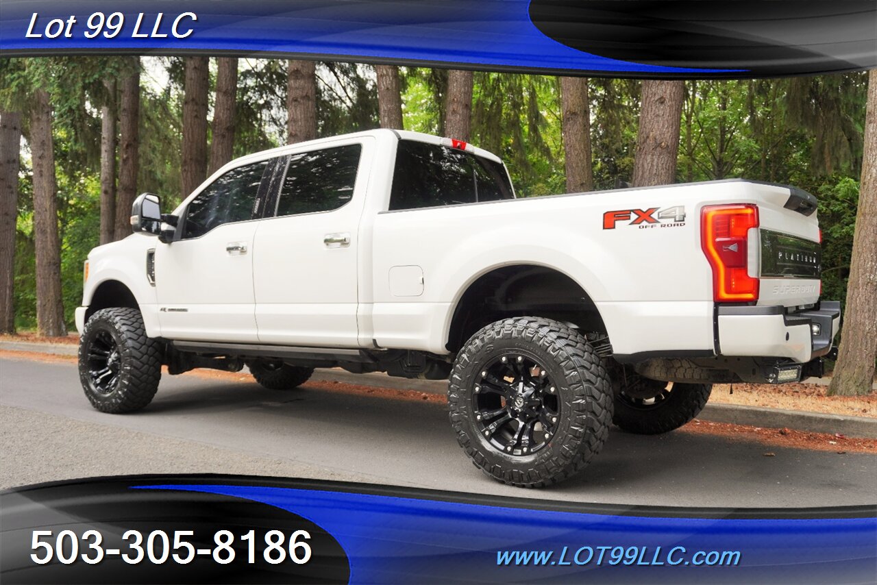 2017 Ford F-350 Platinum 4X4 Power Stroke Diesel Heated AC Leather  Seats Pano Roof LIFTED 20 Fuel Wheels Like NEW 37X12.5 20 TIRES - Photo 11 - Milwaukie, OR 97267