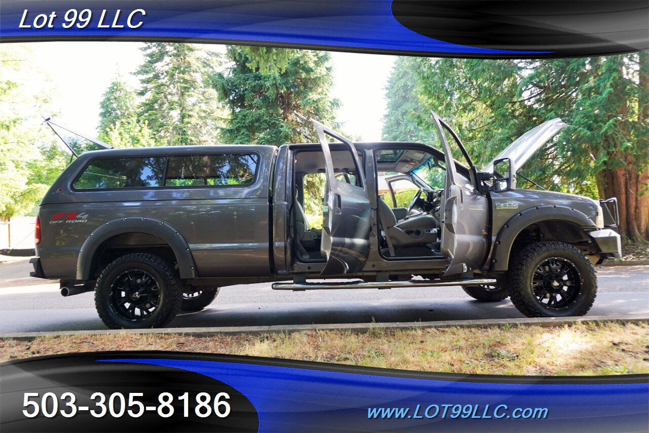 2006 Ford F-350 Lariat 4X4 Power Stroke Diesel BULLETPROOF Leather  Seats Canopy LIFTED Premium Wheels Newer Tires 2 OWNERS - Photo 28 - Milwaukie, OR 97267