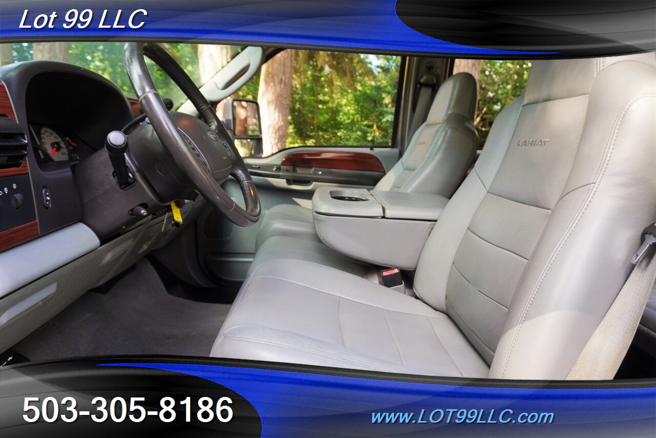 2006 Ford F-350 Lariat 4X4 Power Stroke Diesel BULLETPROOF Leather  Seats Canopy LIFTED Premium Wheels Newer Tires 2 OWNERS - Photo 13 - Milwaukie, OR 97267