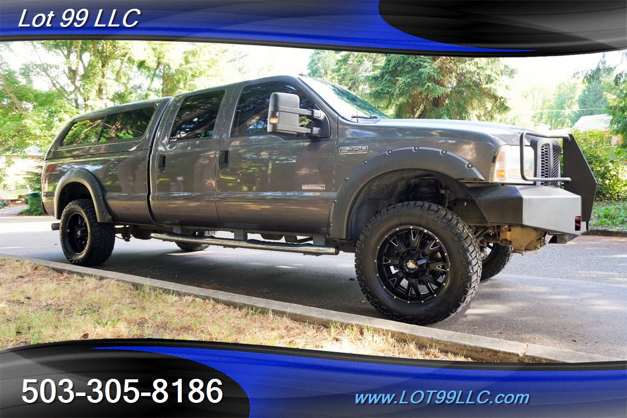 2006 Ford F-350 Lariat 4X4 Power Stroke Diesel BULLETPROOF Leather  Seats Canopy LIFTED Premium Wheels Newer Tires 2 OWNERS - Photo 7 - Milwaukie, OR 97267