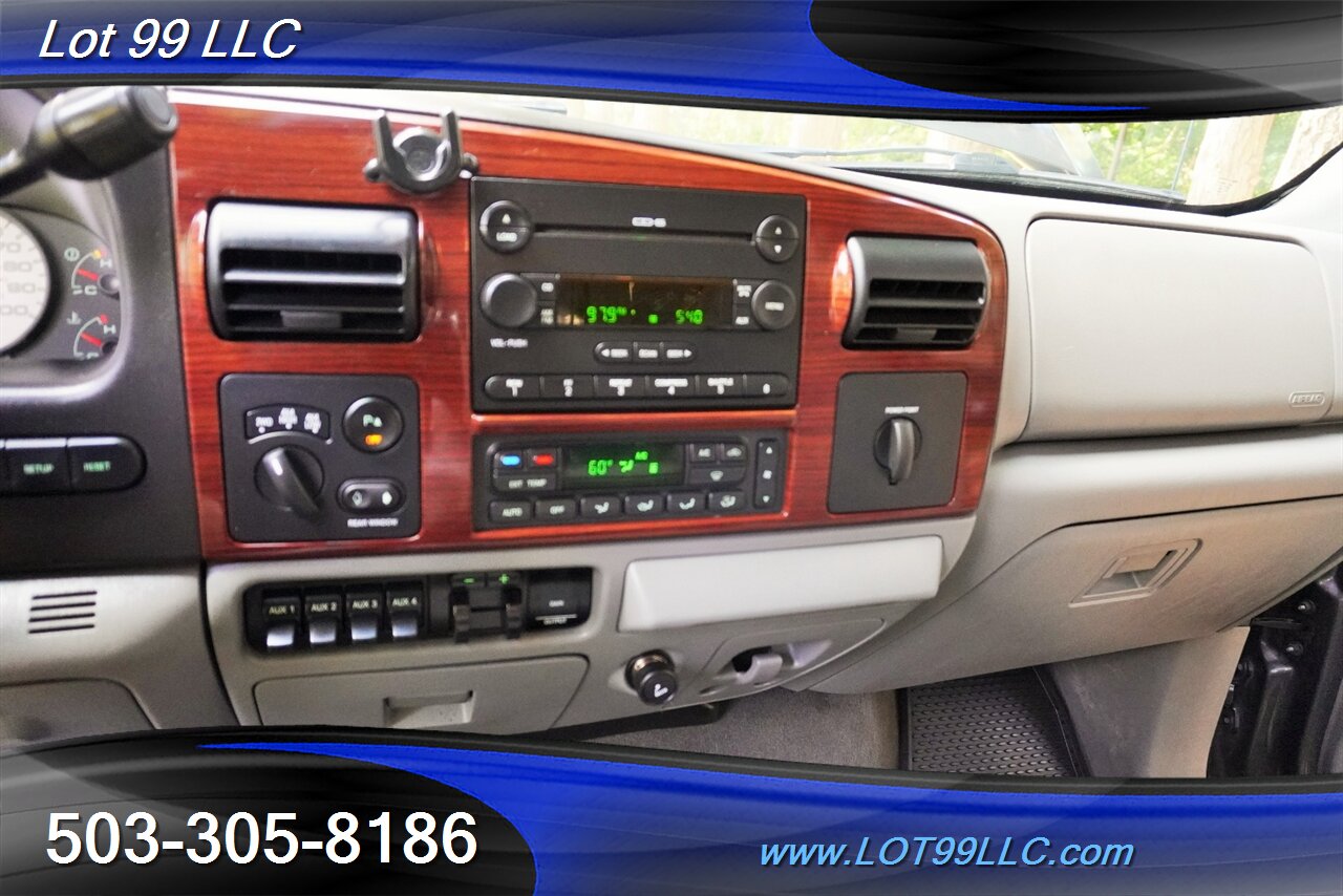 2006 Ford F-350 Lariat 4X4 Power Stroke Diesel BULLETPROOF Leather  Seats Canopy LIFTED Premium Wheels Newer Tires 2 OWNERS - Photo 20 - Milwaukie, OR 97267