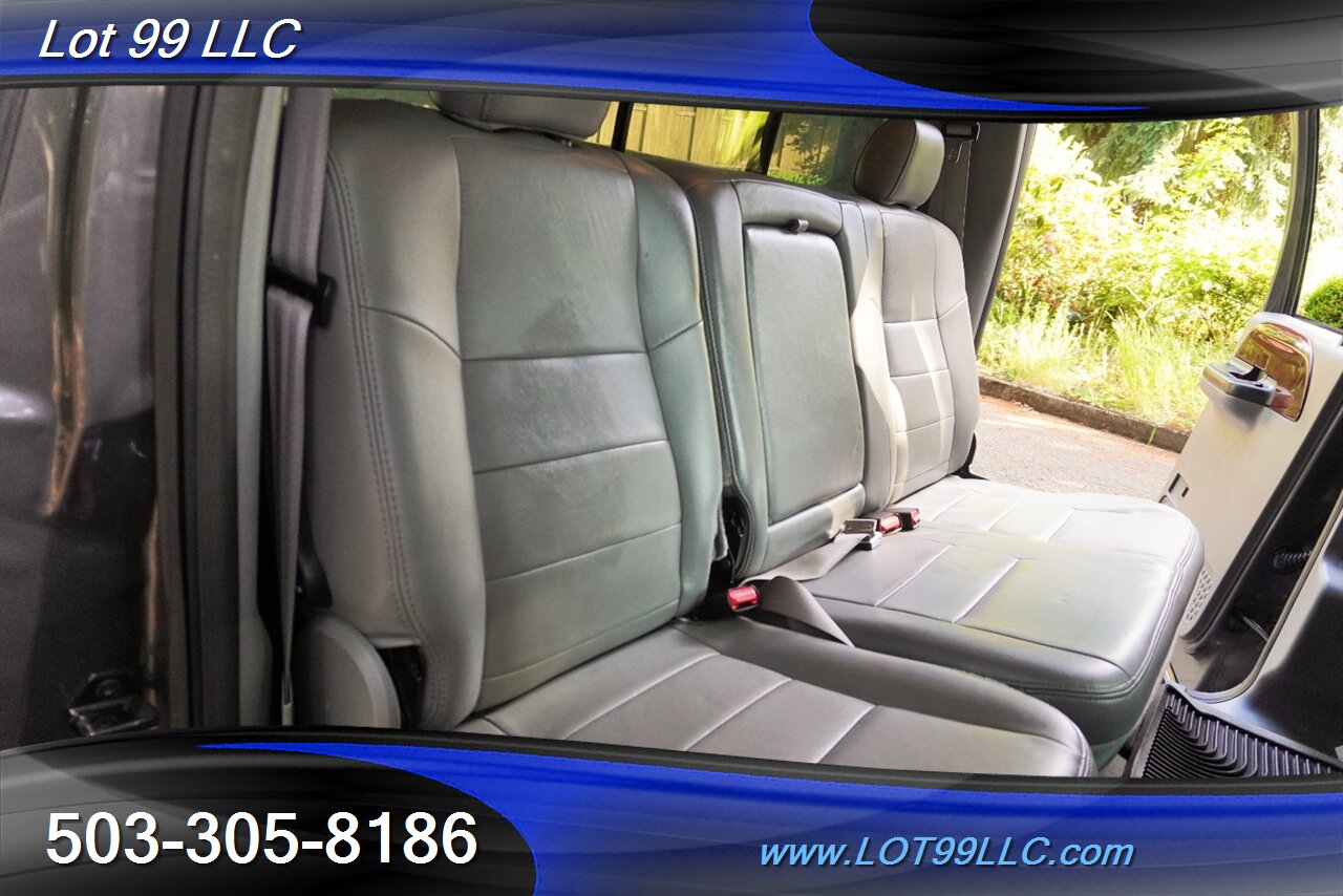 2006 Ford F-350 Lariat 4X4 Power Stroke Diesel BULLETPROOF Leather  Seats Canopy LIFTED Premium Wheels Newer Tires 2 OWNERS - Photo 16 - Milwaukie, OR 97267