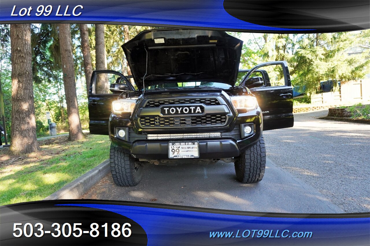 2017 Toyota Tacoma TRD Off-Road 4x4 V6 3.5L Auto Heated Seats GPS  Lifted BLACK Wheels Newer Tires 1 OWNER - Photo 28 - Milwaukie, OR 97267