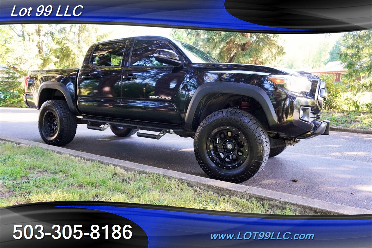 2017 Toyota Tacoma TRD Off-Road 4x4 V6 3.5L Auto Heated Seats GPS  Lifted BLACK Wheels Newer Tires 1 OWNER - Photo 6 - Milwaukie, OR 97267