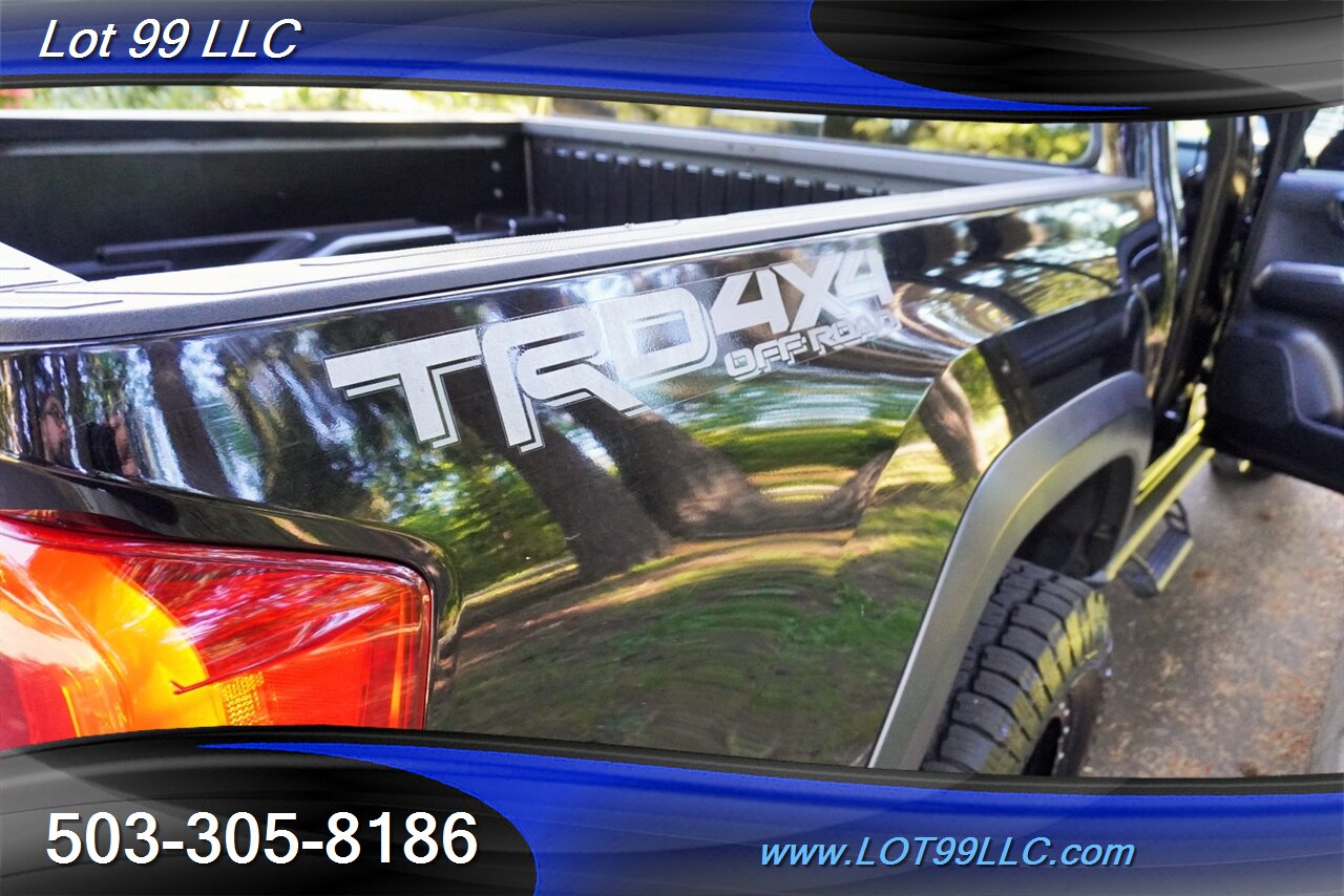 2017 Toyota Tacoma TRD Off-Road 4x4 V6 3.5L Auto Heated Seats GPS  Lifted BLACK Wheels Newer Tires 1 OWNER - Photo 33 - Milwaukie, OR 97267