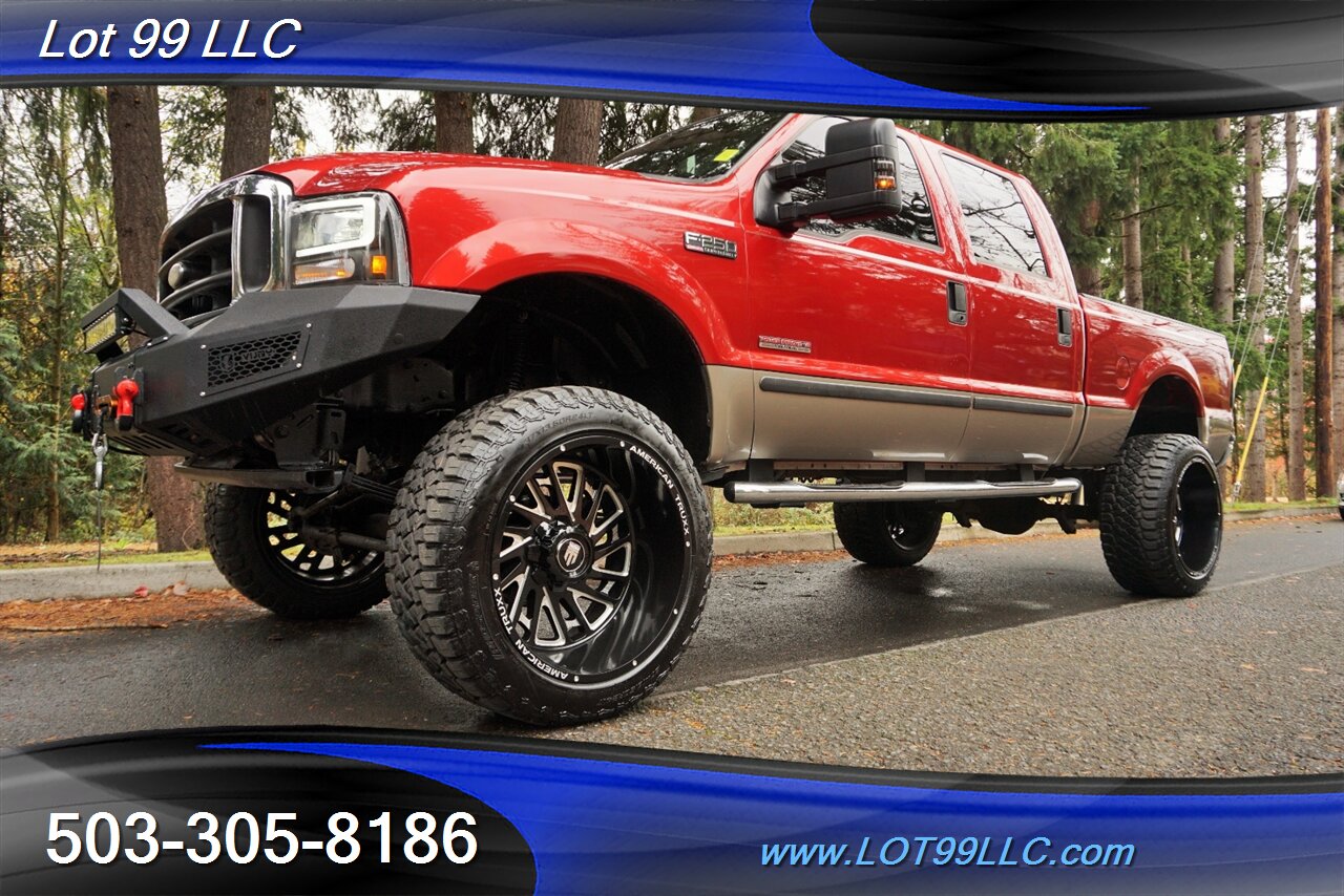 2003 Ford F-250 Lariat 4X4 POWER STROKE BULLETPROOF Leather LIFTED   - Photo 4 - Milwaukie, OR 97267