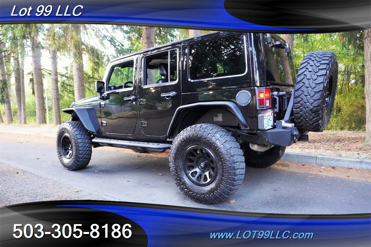 2017 Jeep Wrangler Sahara 4X4 V6 3.6L Auto Heated Leather Seats HARD  TOP Bumper Fuel Wheels NEW 37X12.5 17 OFF ROAD TIRES - Photo 11 - Milwaukie, OR 97267