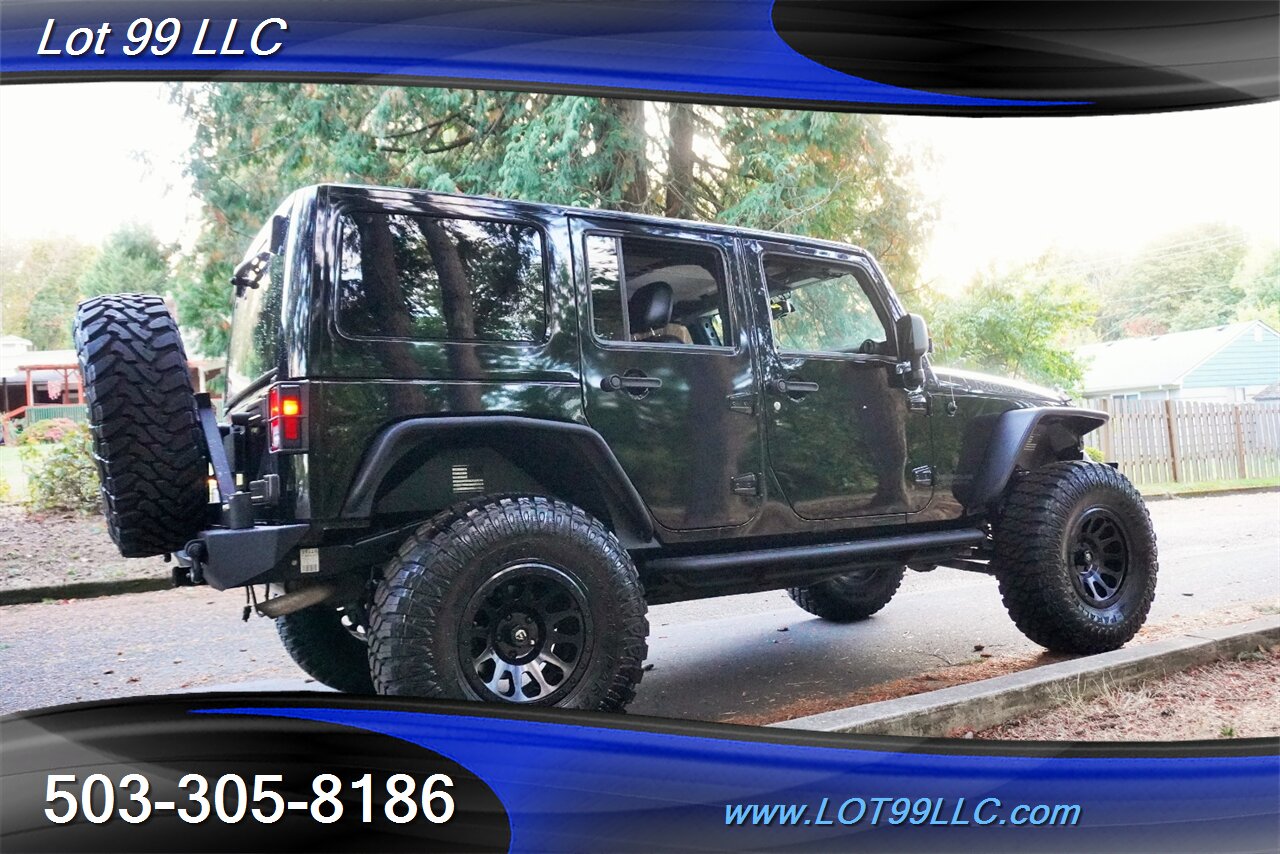 2017 Jeep Wrangler Sahara 4X4 V6 3.6L Auto Heated Leather Seats HARD  TOP Bumper Fuel Wheels NEW 37X12.5 17 OFF ROAD TIRES - Photo 9 - Milwaukie, OR 97267