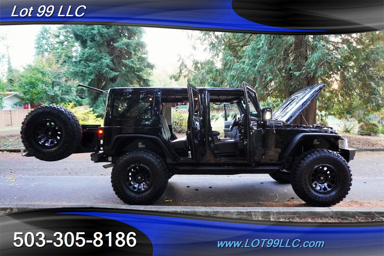 2017 Jeep Wrangler Sahara 4X4 V6 3.6L Auto Heated Leather Seats HARD  TOP Bumper Fuel Wheels NEW 37X12.5 17 OFF ROAD TIRES - Photo 33 - Milwaukie, OR 97267