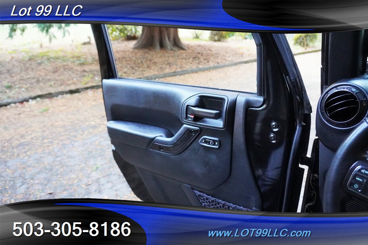 2017 Jeep Wrangler Sahara 4X4 V6 3.6L Auto Heated Leather Seats HARD  TOP Bumper Fuel Wheels NEW 37X12.5 17 OFF ROAD TIRES - Photo 30 - Milwaukie, OR 97267