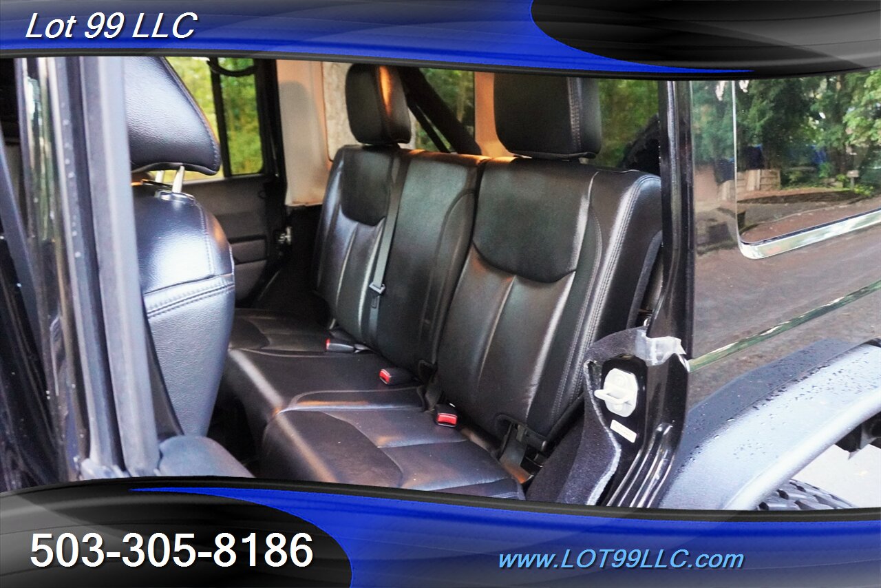 2017 Jeep Wrangler Sahara 4X4 V6 3.6L Auto Heated Leather Seats HARD  TOP Bumper Fuel Wheels NEW 37X12.5 17 OFF ROAD TIRES - Photo 13 - Milwaukie, OR 97267