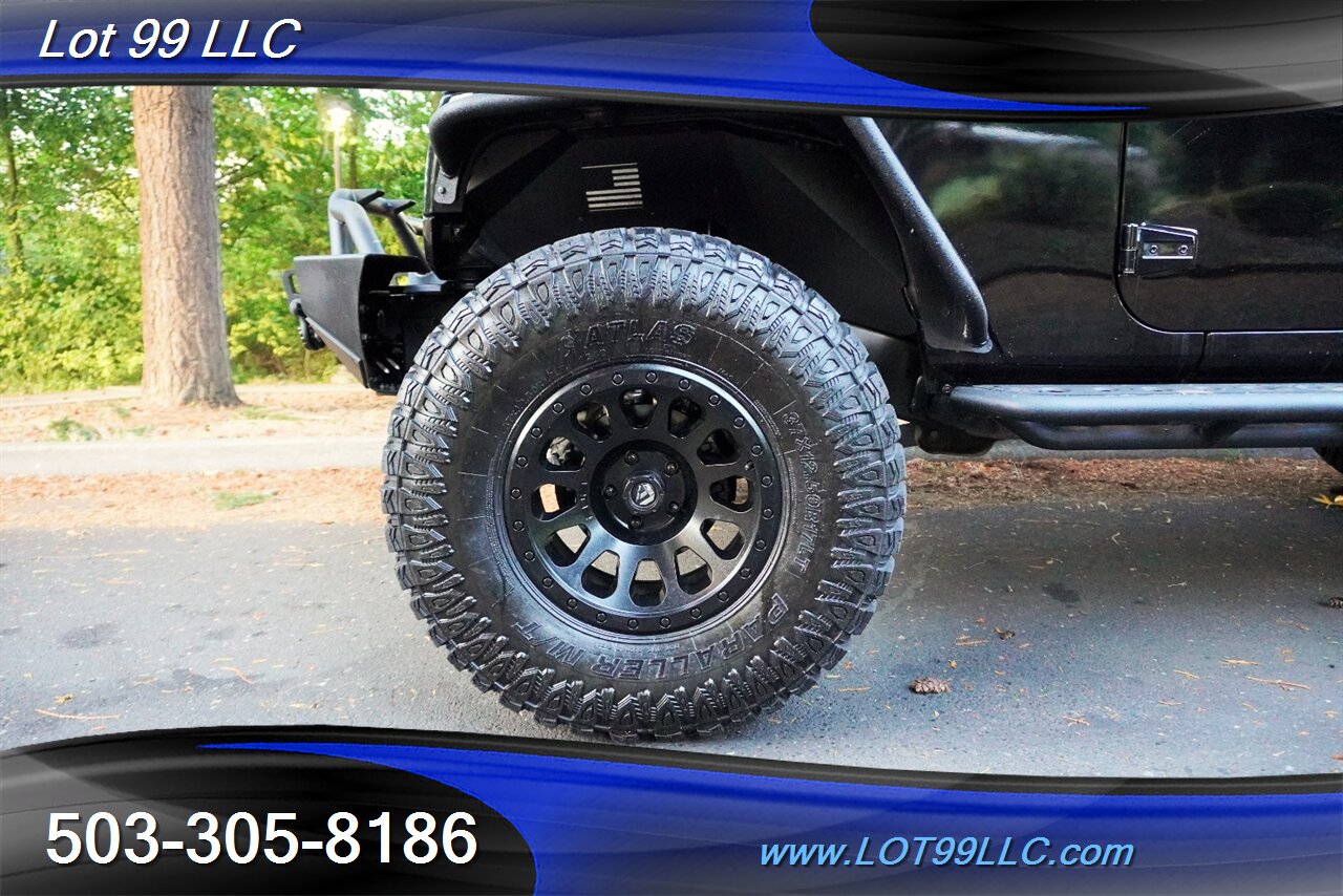 2017 Jeep Wrangler Sahara 4X4 V6 3.6L Auto Heated Leather Seats HARD  TOP Bumper Fuel Wheels NEW 37X12.5 17 OFF ROAD TIRES - Photo 36 - Milwaukie, OR 97267