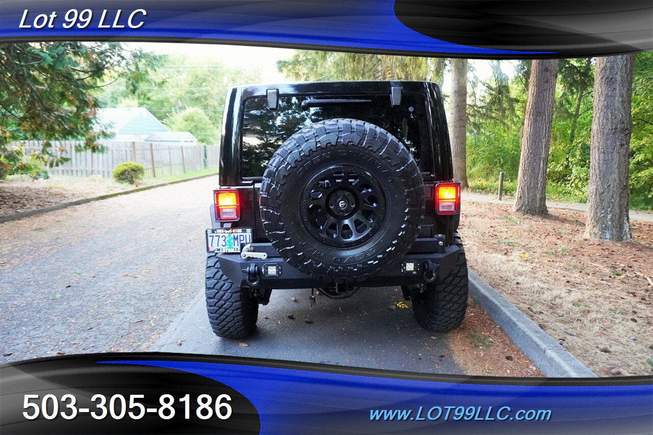 2017 Jeep Wrangler Sahara 4X4 V6 3.6L Auto Heated Leather Seats HARD  TOP Bumper Fuel Wheels NEW 37X12.5 17 OFF ROAD TIRES - Photo 10 - Milwaukie, OR 97267