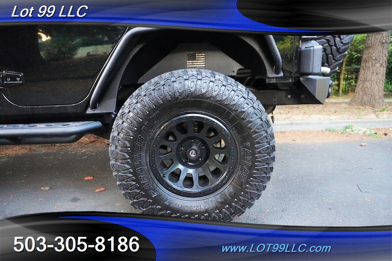 2017 Jeep Wrangler Sahara 4X4 V6 3.6L Auto Heated Leather Seats HARD  TOP Bumper Fuel Wheels NEW 37X12.5 17 OFF ROAD TIRES - Photo 3 - Milwaukie, OR 97267