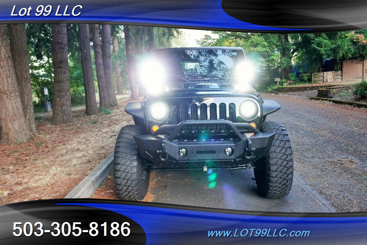 2017 Jeep Wrangler Sahara 4X4 V6 3.6L Auto Heated Leather Seats HARD  TOP Bumper Fuel Wheels NEW 37X12.5 17 OFF ROAD TIRES - Photo 6 - Milwaukie, OR 97267