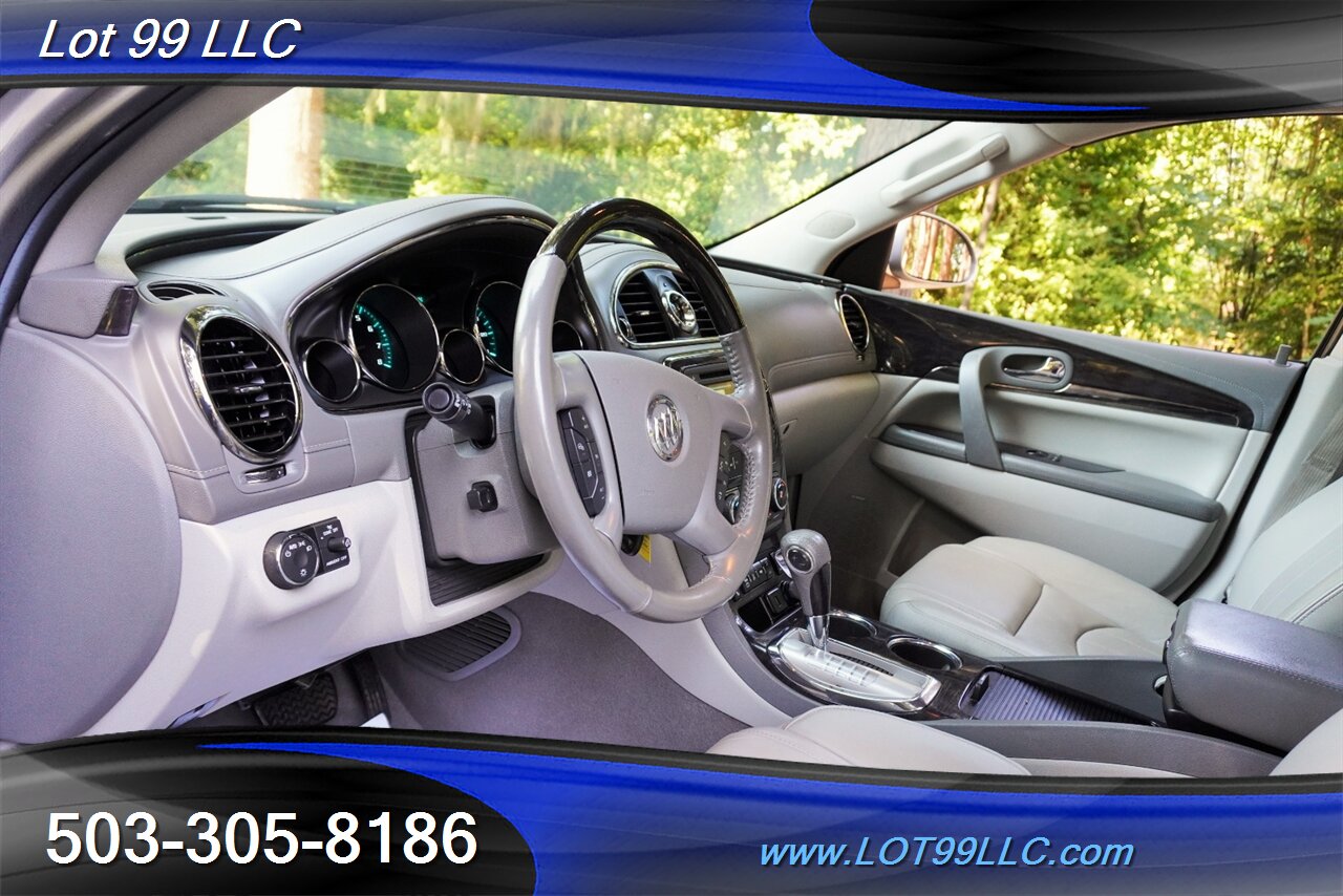 2017 Buick Enclave Premium AWD 118k V6 3.5L Auto GPS HEATED Leather  Seats 3 ROW Chrome Wheels Newer Tires 1 OWNER - Photo 12 - Milwaukie, OR 97267