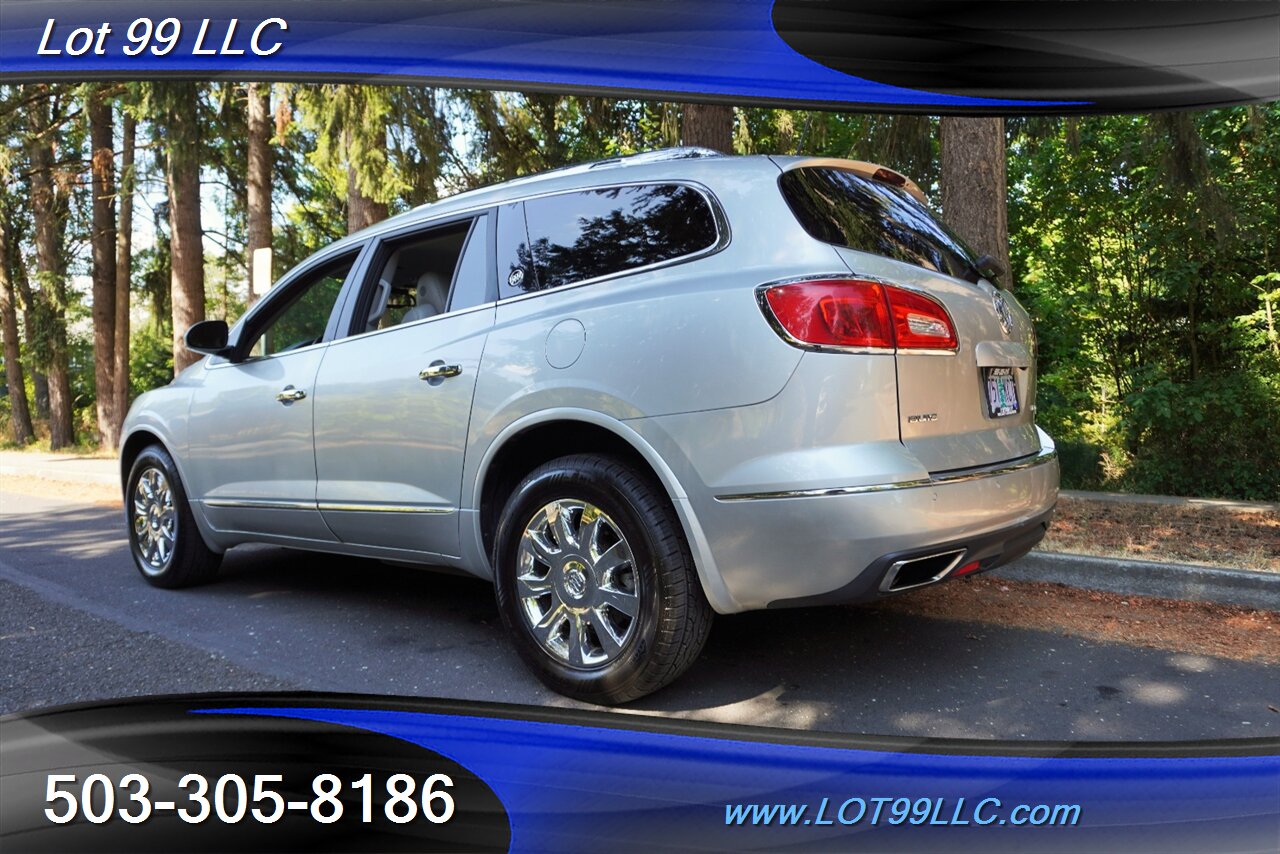2017 Buick Enclave Premium AWD 118k V6 3.5L Auto GPS HEATED Leather  Seats 3 ROW Chrome Wheels Newer Tires 1 OWNER - Photo 11 - Milwaukie, OR 97267