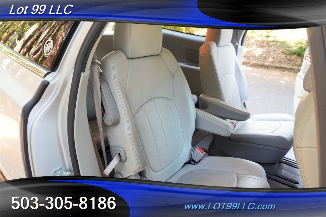 2017 Buick Enclave Premium AWD 118k V6 3.5L Auto GPS HEATED Leather  Seats 3 ROW Chrome Wheels Newer Tires 1 OWNER - Photo 18 - Milwaukie, OR 97267