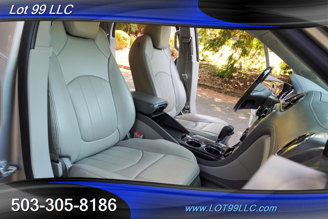 2017 Buick Enclave Premium AWD 118k V6 3.5L Auto GPS HEATED Leather  Seats 3 ROW Chrome Wheels Newer Tires 1 OWNER - Photo 21 - Milwaukie, OR 97267