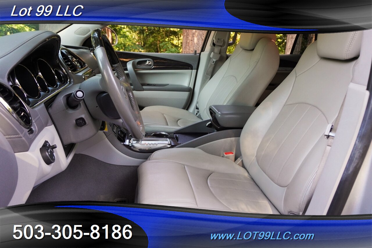 2017 Buick Enclave Premium AWD 118k V6 3.5L Auto GPS HEATED Leather  Seats 3 ROW Chrome Wheels Newer Tires 1 OWNER - Photo 13 - Milwaukie, OR 97267