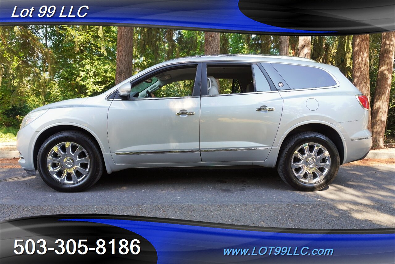 2017 Buick Enclave Premium AWD 118k V6 3.5L Auto GPS HEATED Leather  Seats 3 ROW Chrome Wheels Newer Tires 1 OWNER - Photo 1 - Milwaukie, OR 97267