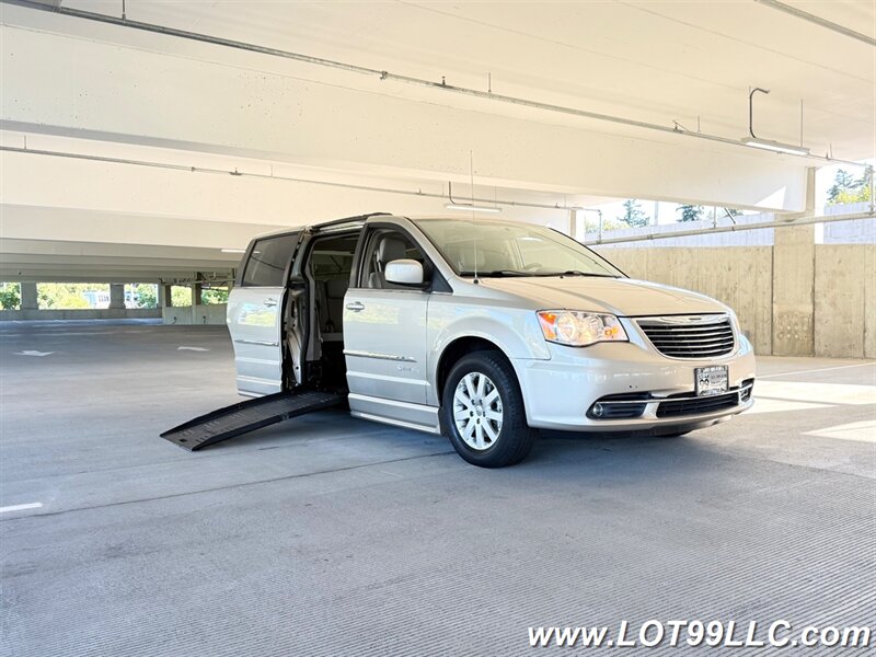 2013 Chrysler Town & Country Touring 128k BraunAbility WHEELCHAIR VAN  Side Ramp DVD Navi Camera Power Doors