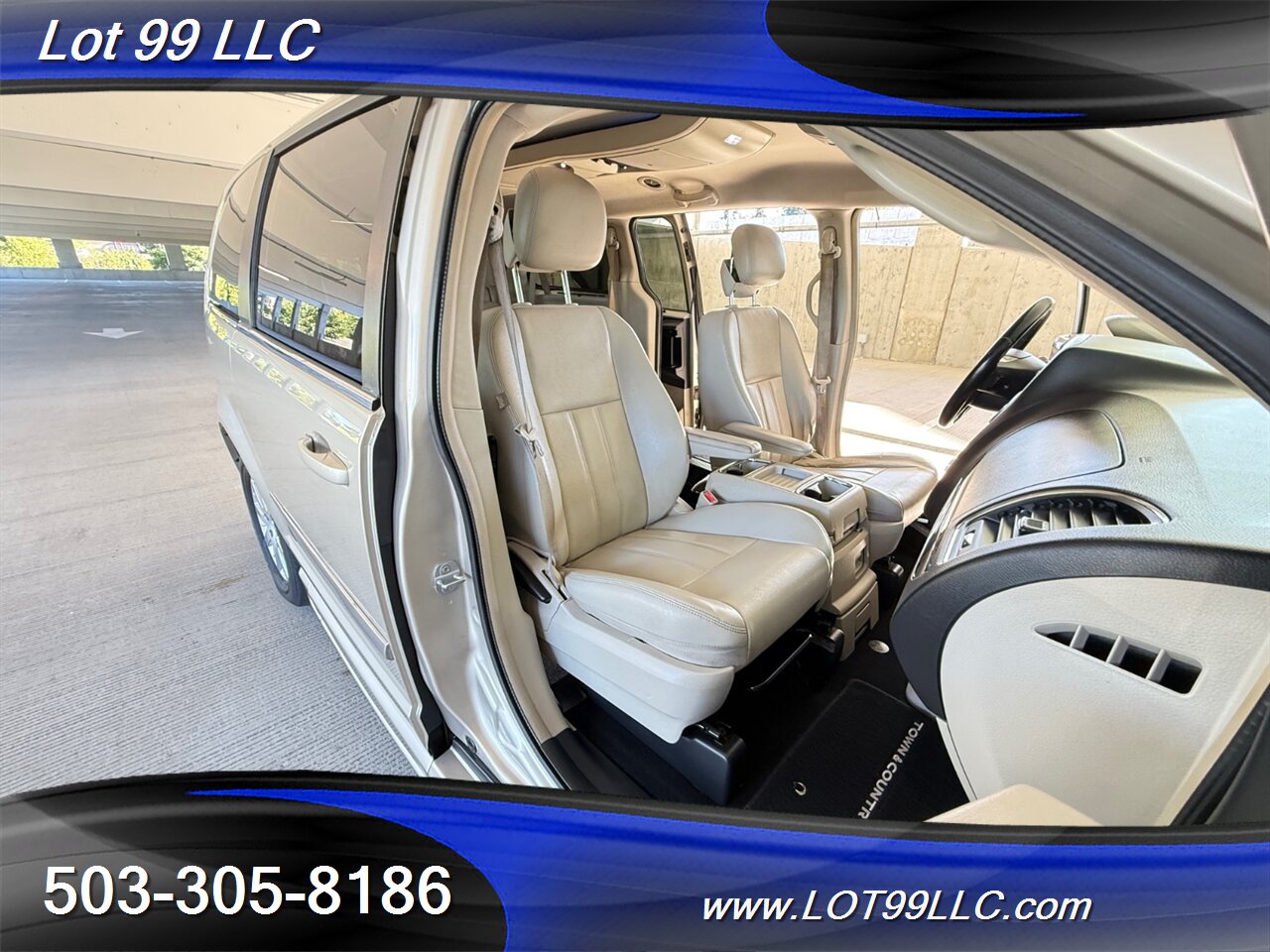 2013 Chrysler Town & Country Touring 128k BraunAbility WHEELCHAIR VAN Side Ramp DVD Navi Camera Power Doors - Photo 21 - Milwaukie, OR 97267