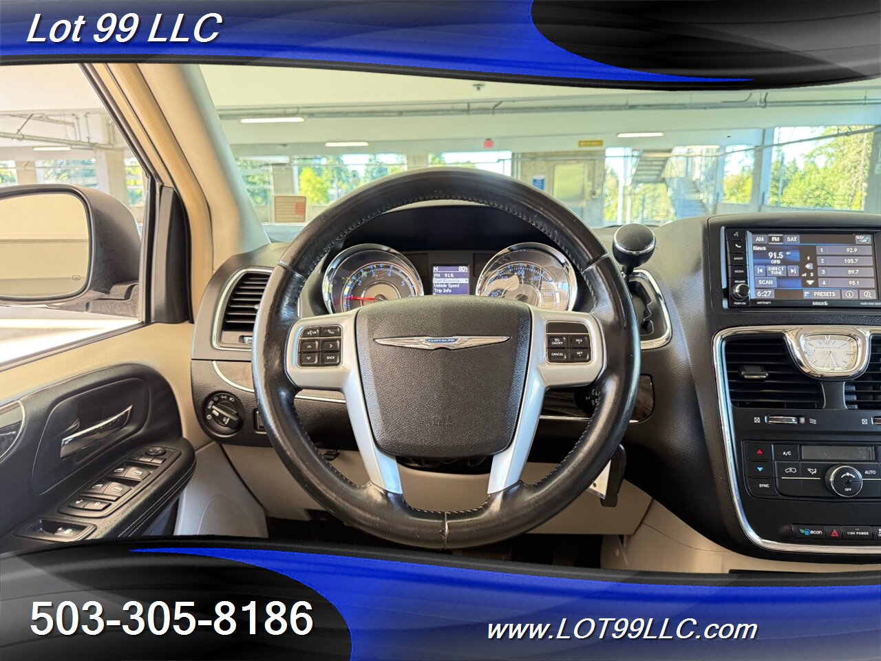 2013 Chrysler Town & Country Touring 128k BraunAbility WHEELCHAIR VAN Side Ramp DVD Navi Camera Power Doors - Photo 36 - Milwaukie, OR 97267