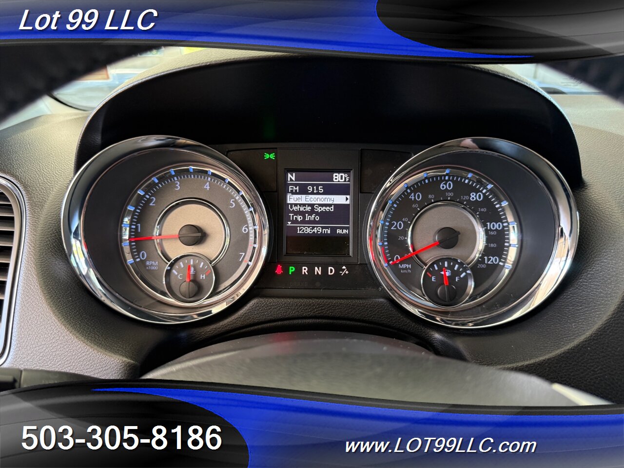 2013 Chrysler Town & Country Touring 128k BraunAbility WHEELCHAIR VAN Side Ramp DVD Navi Camera Power Doors - Photo 17 - Milwaukie, OR 97267