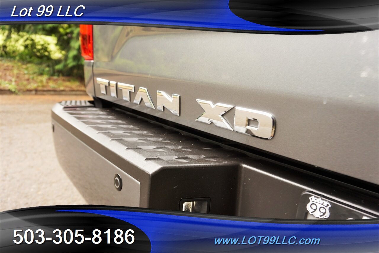 2016 Nissan Titan XD PRO-4X 4X4 5.0L DIESEL Heated Leather GPS 20S - Photo 32 - Milwaukie, OR 97267